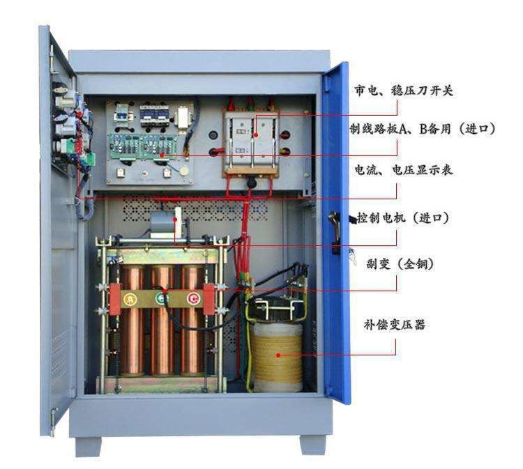 補償式穩(wěn)壓器內(nèi)部結構圖